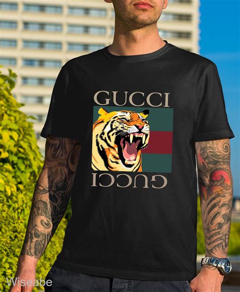 gucci tiger shirt kids|gucci tiger long sleeve shirt.